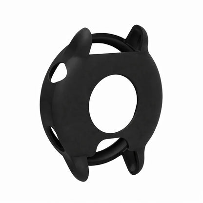 Coque de protection souple en silicone pour Garmin Vivoactive 6/Active 6 – Noir