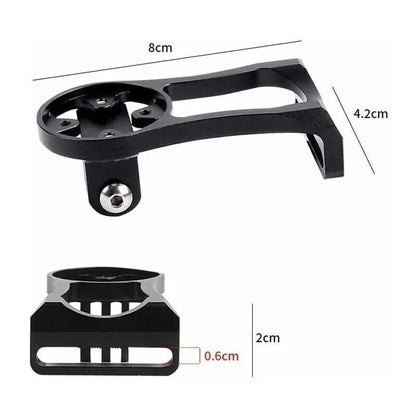 Support vélo universel en aluminium – Compatible Garmin, Bryton, Cat Eye et GoPro
