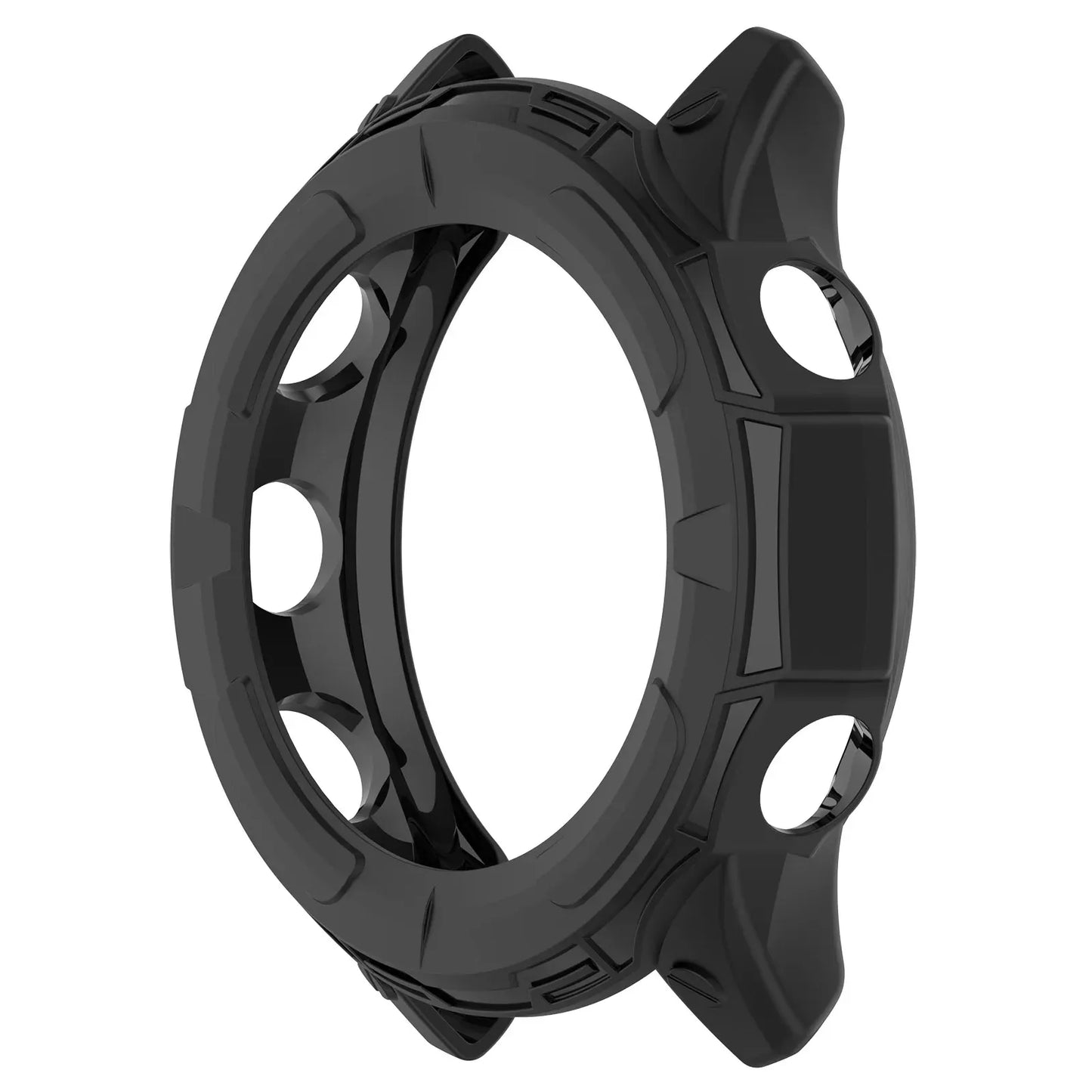 Coque de protection TPU pour Garmin Forerunner 255 – Noir (TPU souple)